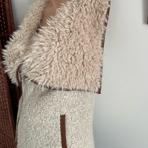 🐻 cozy 🐨 Boho ☮️ vest vintage styling open front cardigan vest - Picture 6 of 9